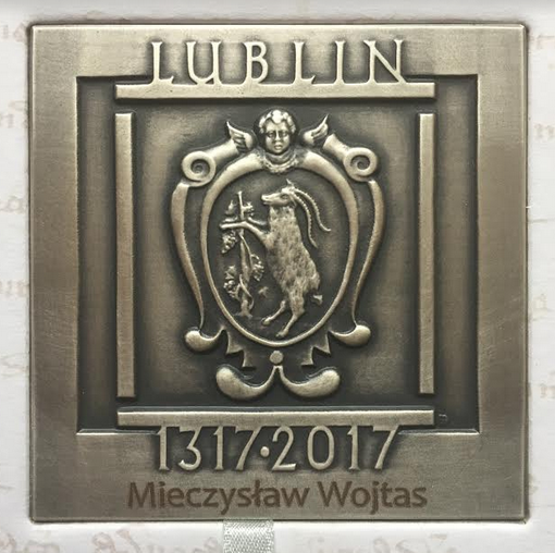 Medal 700-lecia Miasta Lublin dla Mieczysława Wojtasa
